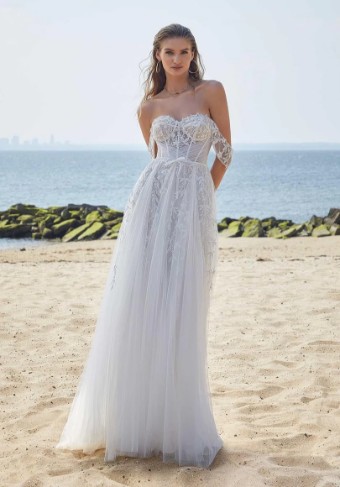 Morilee #15057 #2 Ivory thumbnail