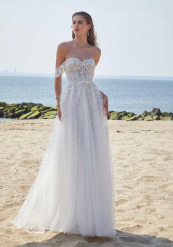 Morilee #15057 #0 Ivory thumbnail