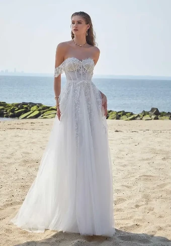 Morilee #15057 #4 Ivory thumbnail